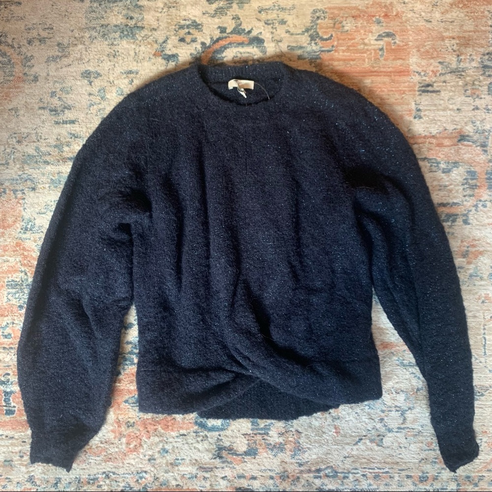 Joie sparkly blue sweater